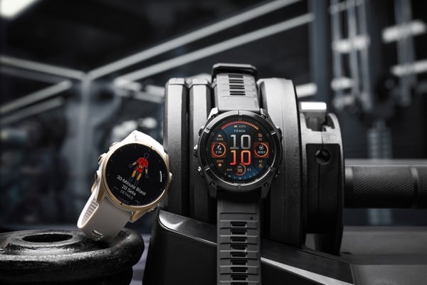 ダンベルトレーニング中のレップ数とトレーニング負荷をGarminスマートウォッチで追跡